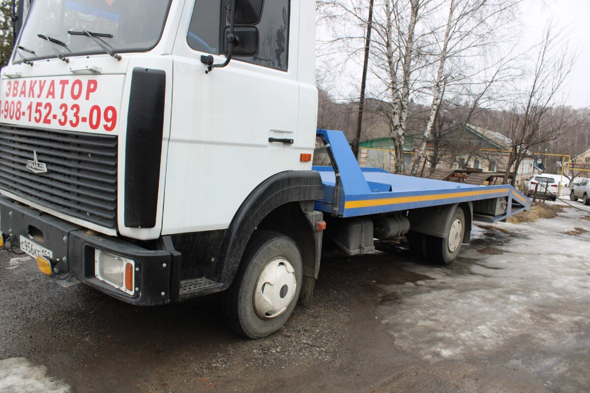 маз 4370 эвакуатор