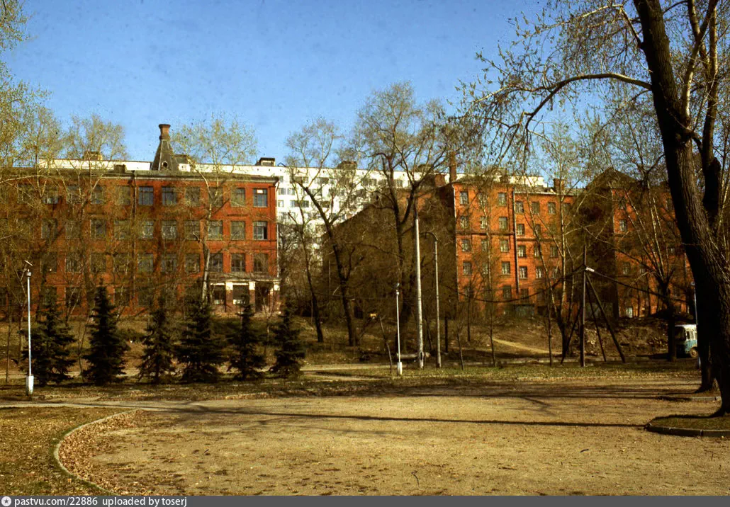 Мароновский переулок после сноса домов, 1974 г. Автор БСА.