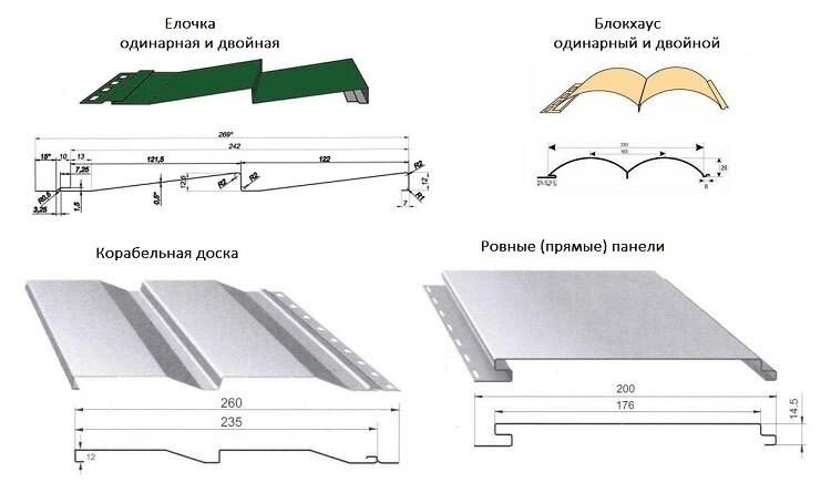 Металлический сайдинг Корабельная доска GrandLine