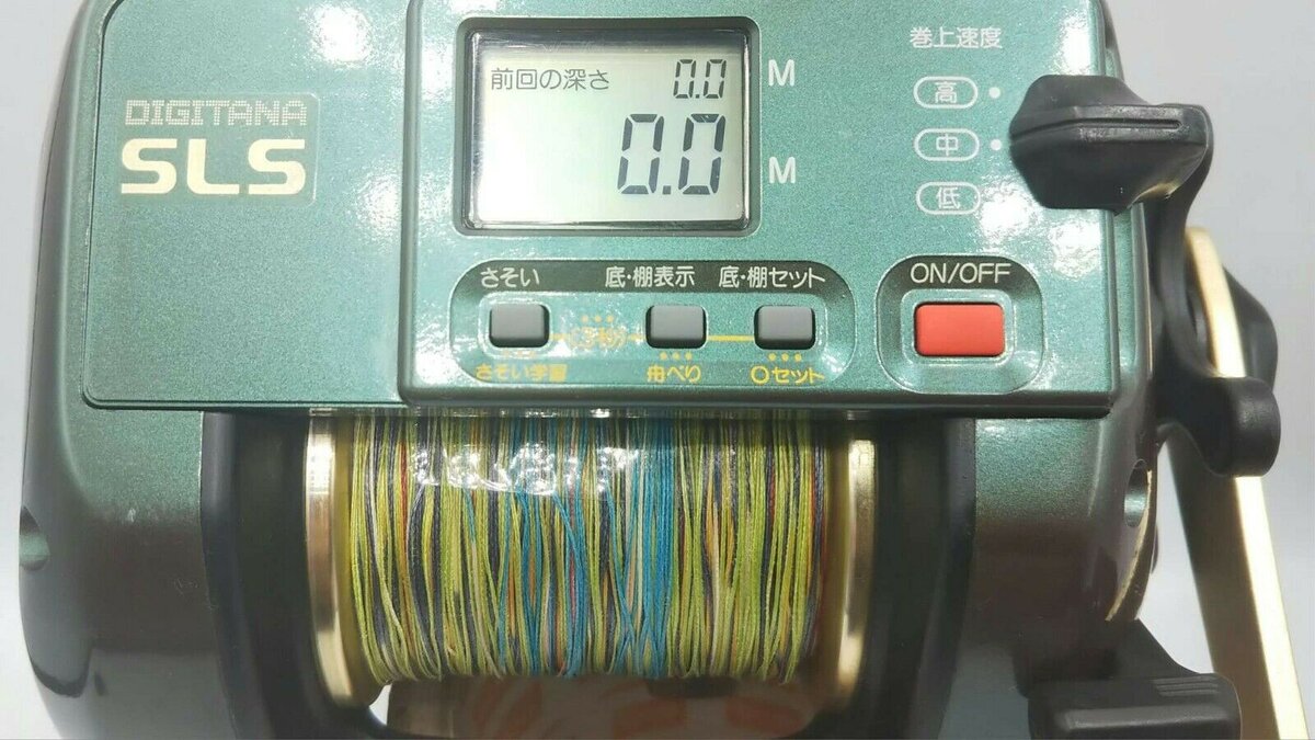Популярная электрокатушка Shimano digitana SLS 3000н