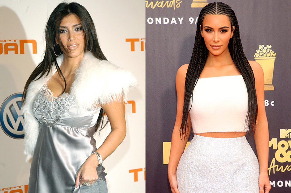 На примере с Ким Кардашьян можно убедиться в том, что лишние детали в районе груди нарушают пропорции