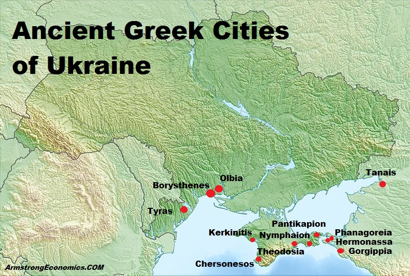 Древние греческие города в Крыму / фото © Мартин Армстронг