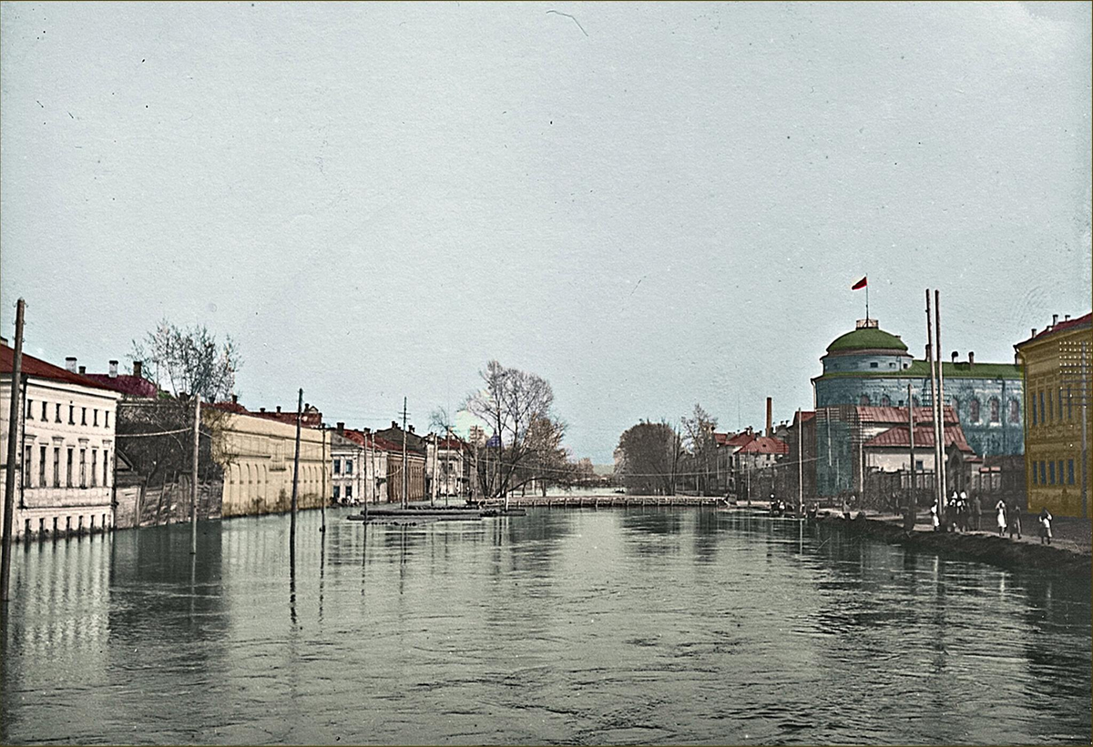 Казань 1926. Булак. Наводнение. Фото А. Бренинга.