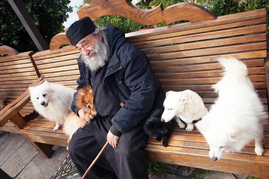 Геронда Григорий (Зумис) со святой горы Афон