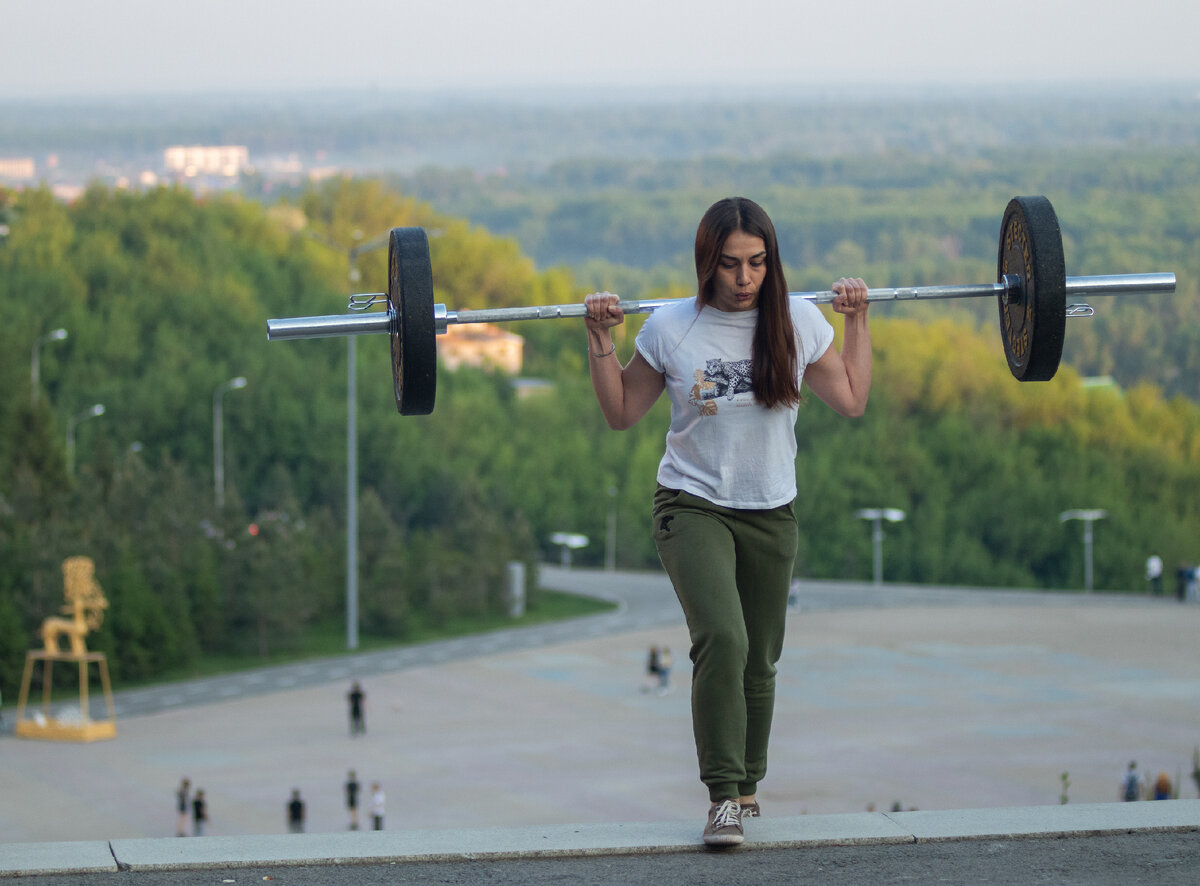 Модель Алия, парк «Ватан», Уфа, май 2021