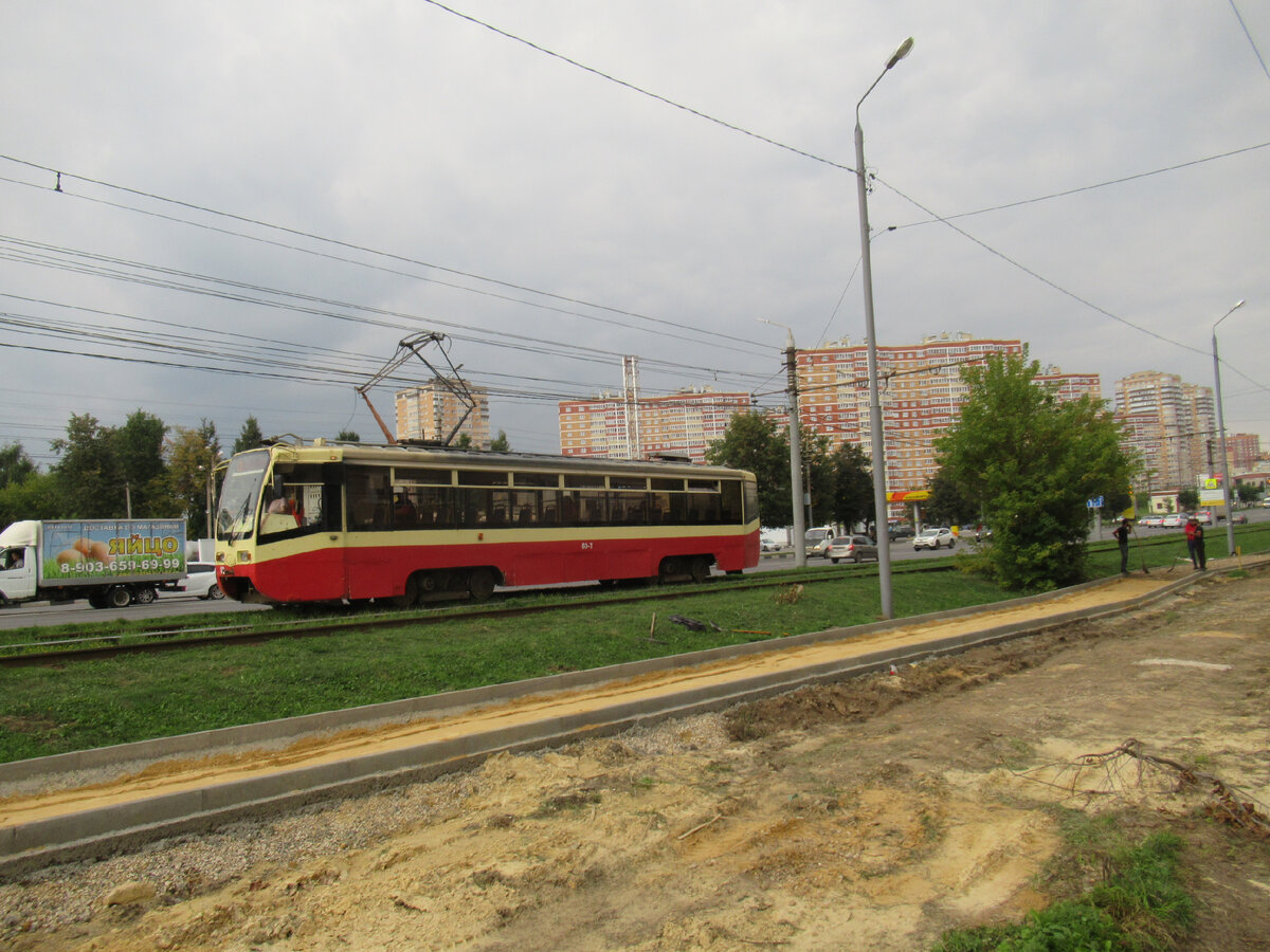 Вагон модели 71-619КТ, подарок из Москвы