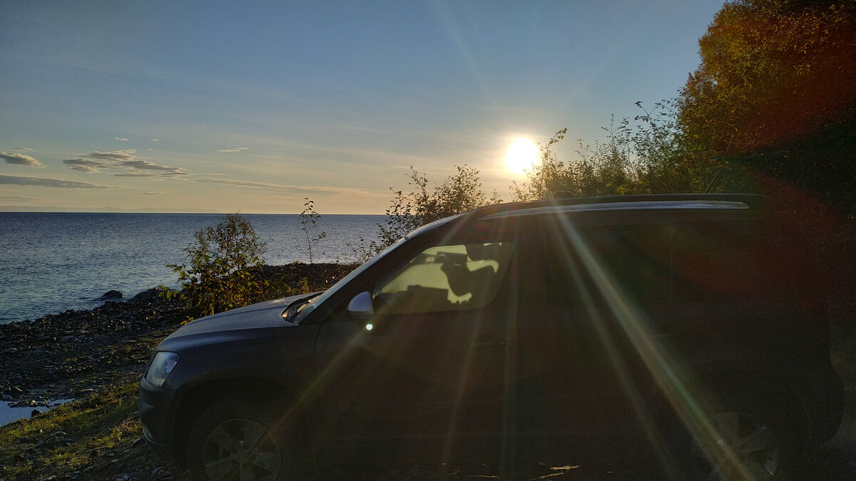 Рассвет над Байкалом