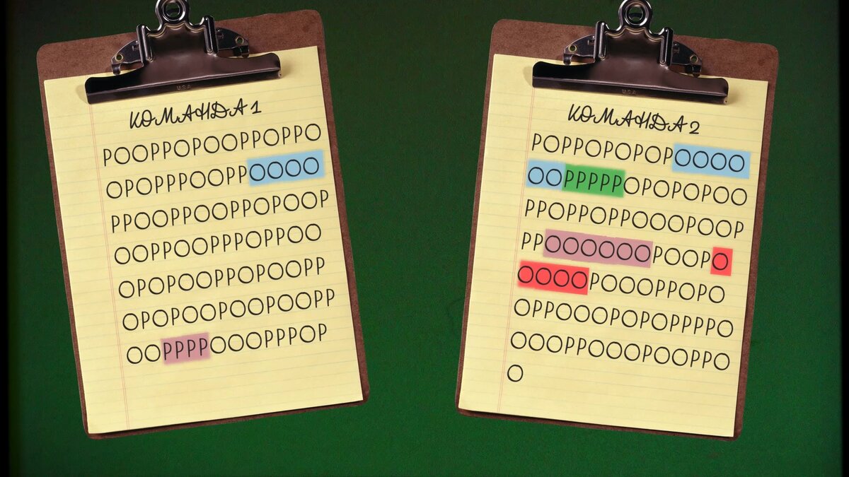 Команда 1 подделала результаты, команда 2 по-настоящему бросала монетку.