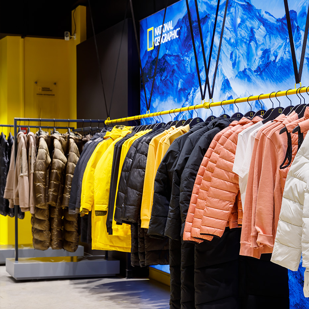 Магазин National Geographic Apparel в ТЦ «Метрополис»