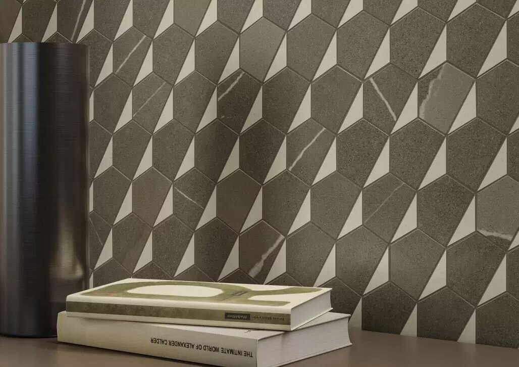 Italon Metropolis Mosaico Hexagon Warm 25,4x31