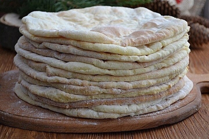 Творожные коржи для торта