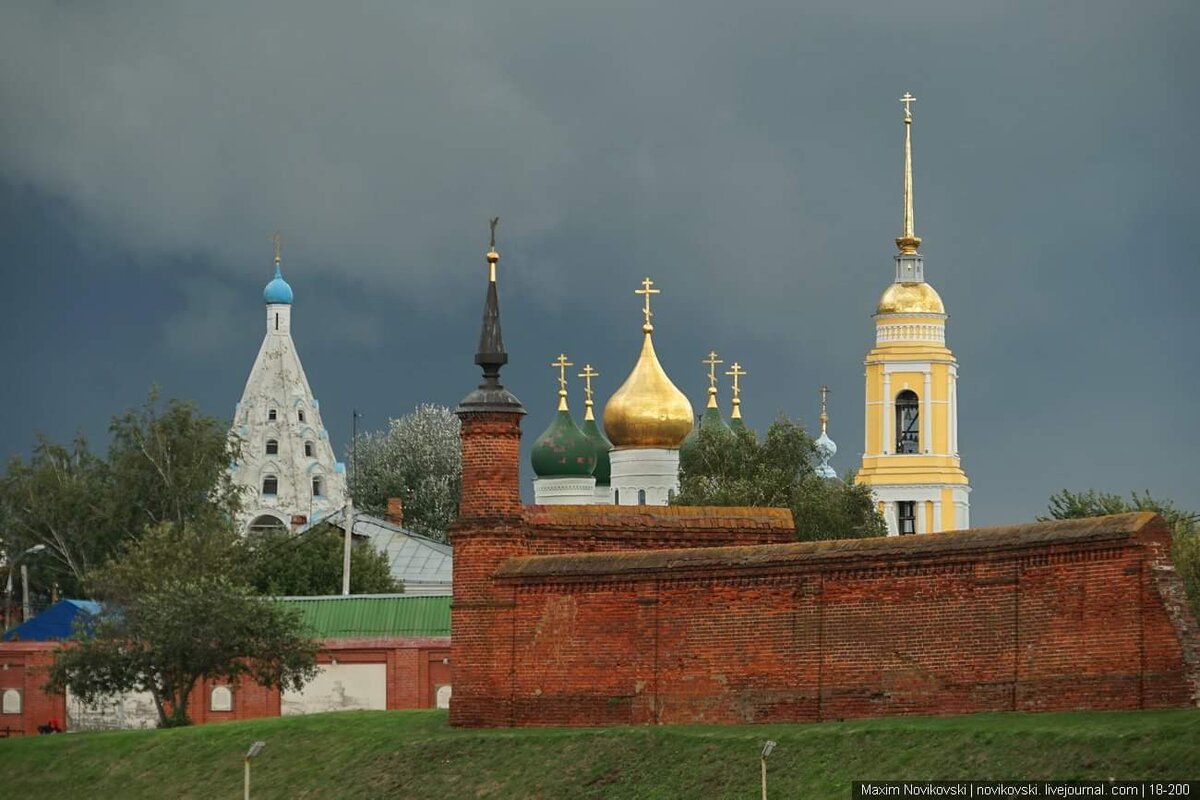 Коломна перед дождём