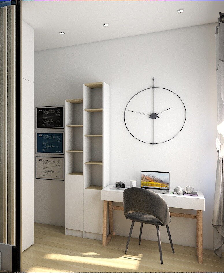 Детская комната в двухкомнатных апартаментах.