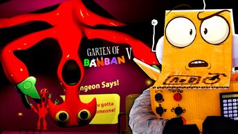 НОВЫЙ ГЕЙМПЛЕЙ БАНБАН 5 !? GARTEN OF BANBAN 5 ГЛАВА ГЕЙМПЛЕЙ РОБЗИ