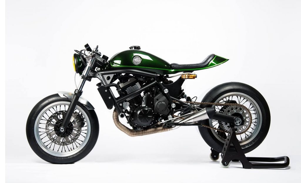 Kawasaki показали Z650 Flat tracker!