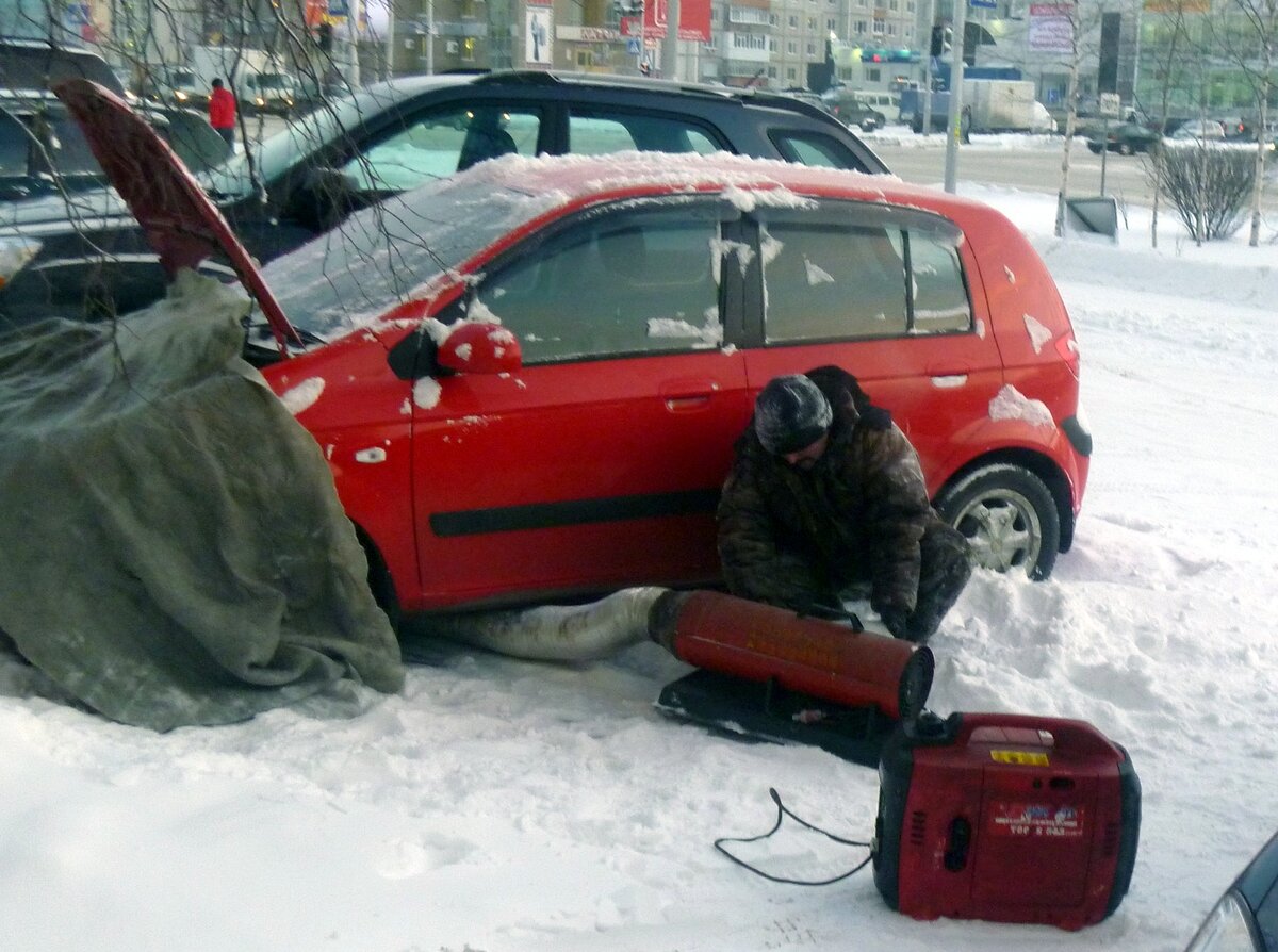 Как завести двигатель в сильный мороз | Fast NEWS | Дзен