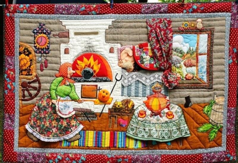 Панно "Сказка "Колобок". 