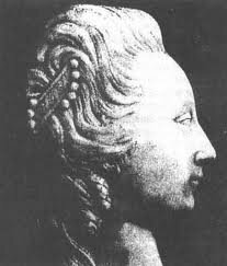 Барельеф 1774 года. Есть версия, что это прижизненный портрет "княжны Таракановой".