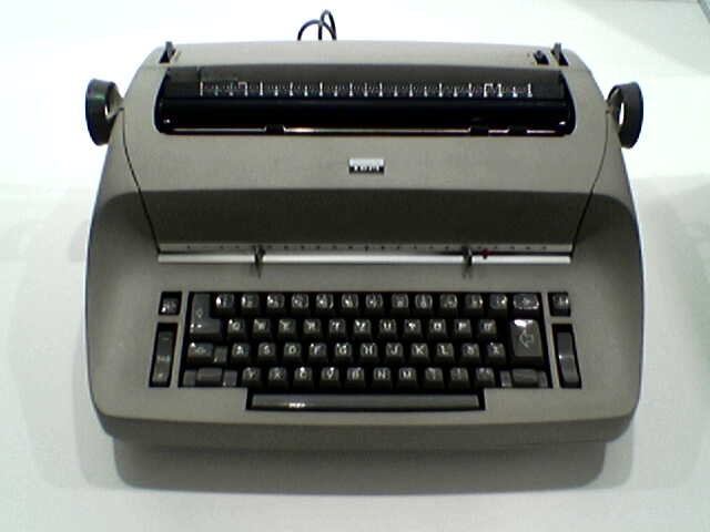 IBM Selectric. Фото взято с Wikipedia 