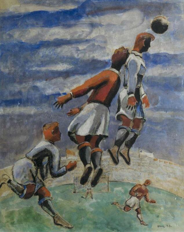 Александр Родченко, «Футбол», 1937