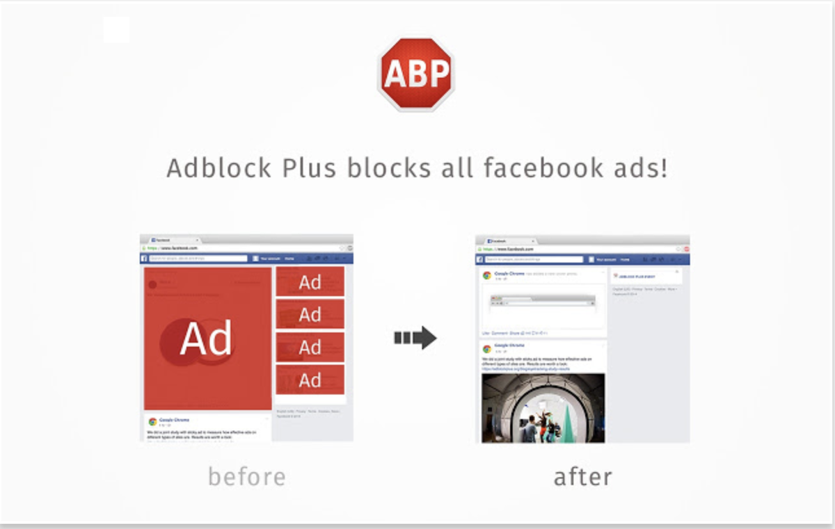 Более 500 миллионов загрузок, Adblock Plus один из наиболее популярных блокировщиков рекламы в мире.