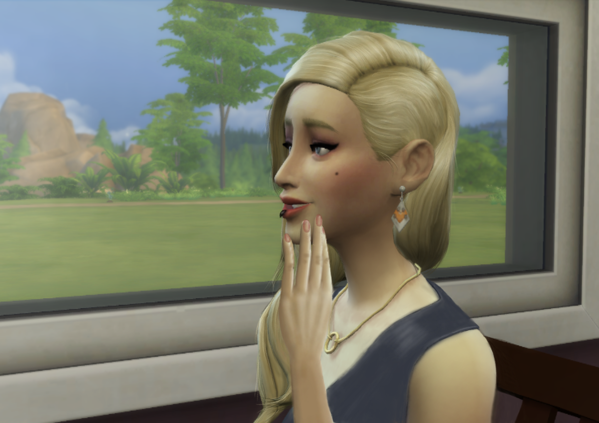 Картинка сделана мною в игре The Sims 4