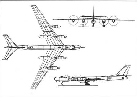 Ту 95 мс чертежи