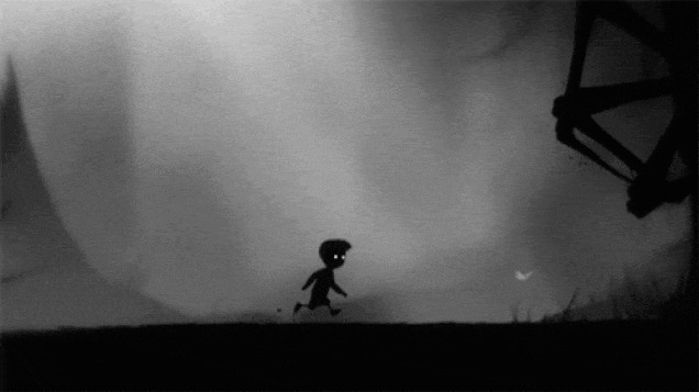 LIMBO- Стильный 2D-платформер, в котором игровой процесс сильно завязан на физике и взаимодействии главного героя с окружающими его объектами.