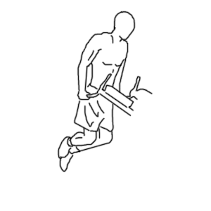 Занимаем исходное положение, запрыгнув на перекладину. 
Направляем немножко оба локтя по сторонам. 
Корпус наклоняем вперед не более 25 градусов. 
Делаем вдох и опускаем корпус, слишком далеко разводить локти нет необходимости. Комфортное ощущение должно вас сопровождать во время всего движения. 
Чувство растяжения груди внизу это спортивный массаж.
Во время выдоха поднимаем тело в верхнюю точку