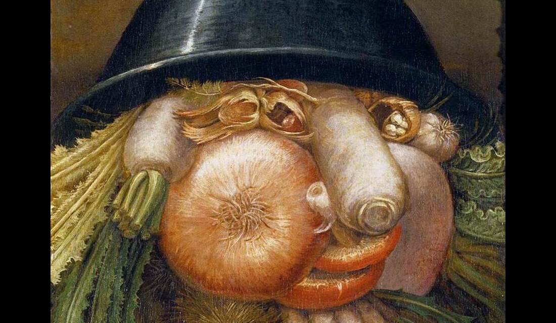 Часть изображения, автор Giuseppe Arcimboldo - Web Gallery of Art   Лицензия: Public Domain, https://commons.wikimedia.org/w/index.php?curid=15451298