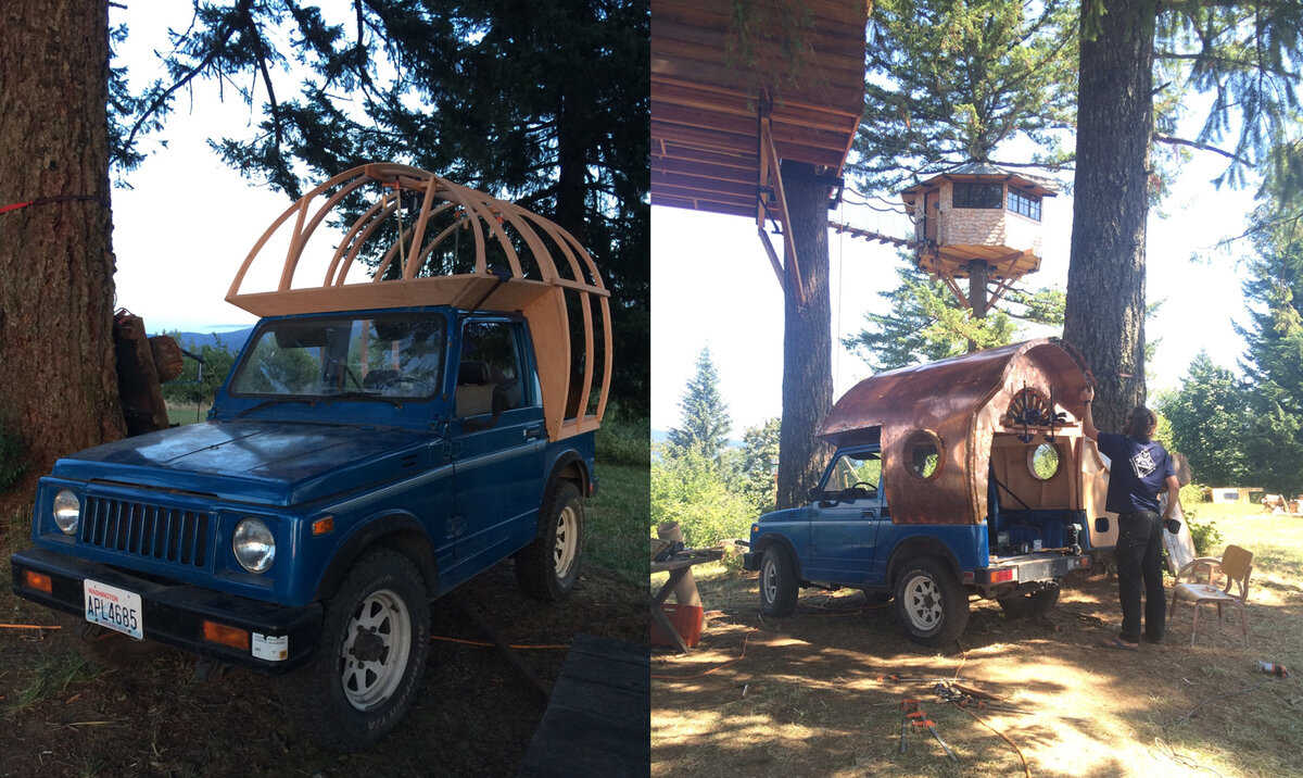 Автодом Suzuki SJ 410 от Джея Нельсона