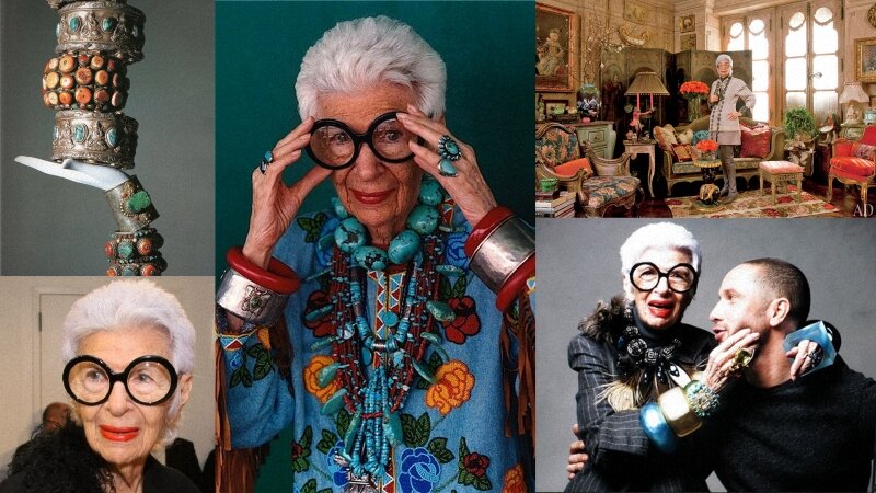 Айрис апфель фото в молодости 97-летняя американка начала модельную карьеру РЕН ТВ Дзен