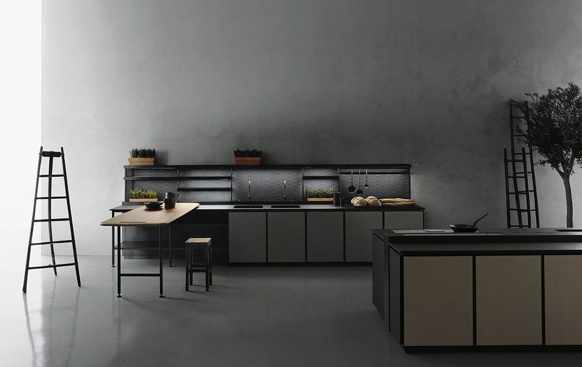 Boffi, модульная кухня SALINAS, дизайн: Патрисия Уркиола
