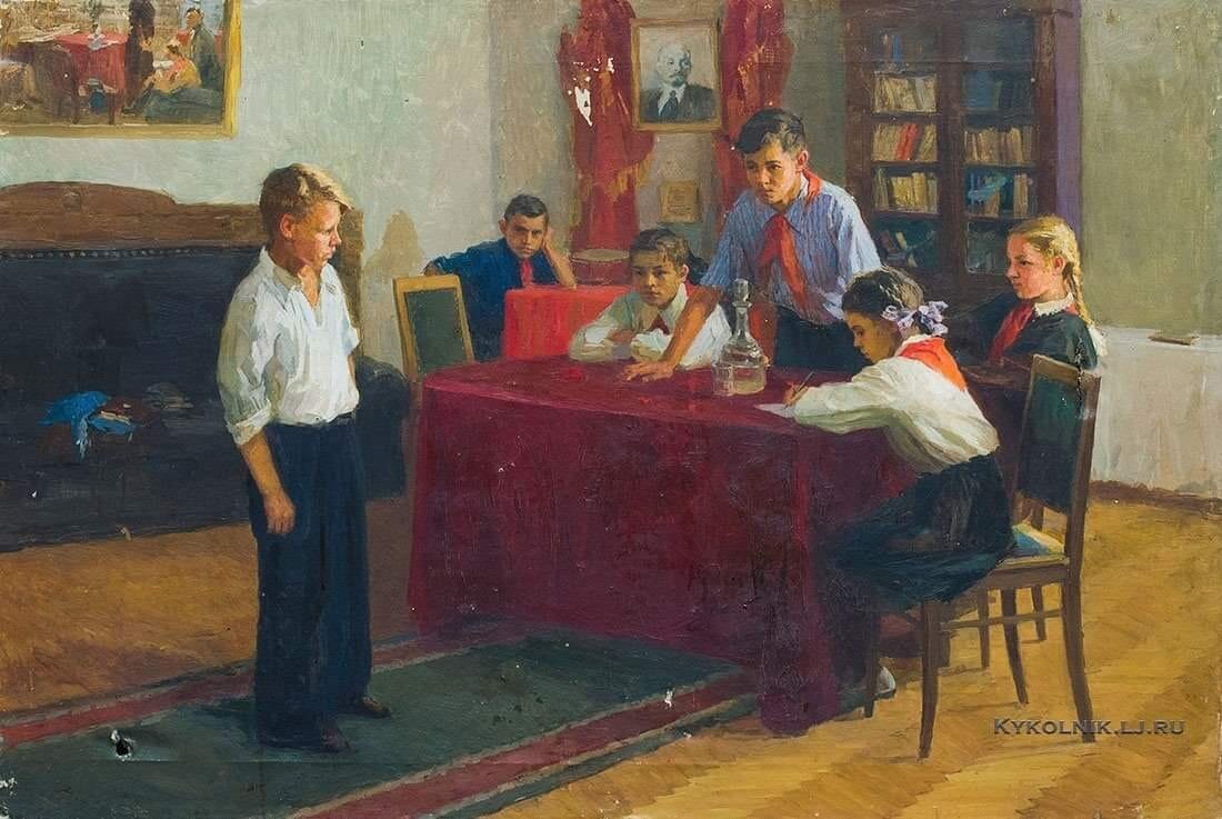 "Нарушитель дисциплины", Алексей Макаров (1950-е)