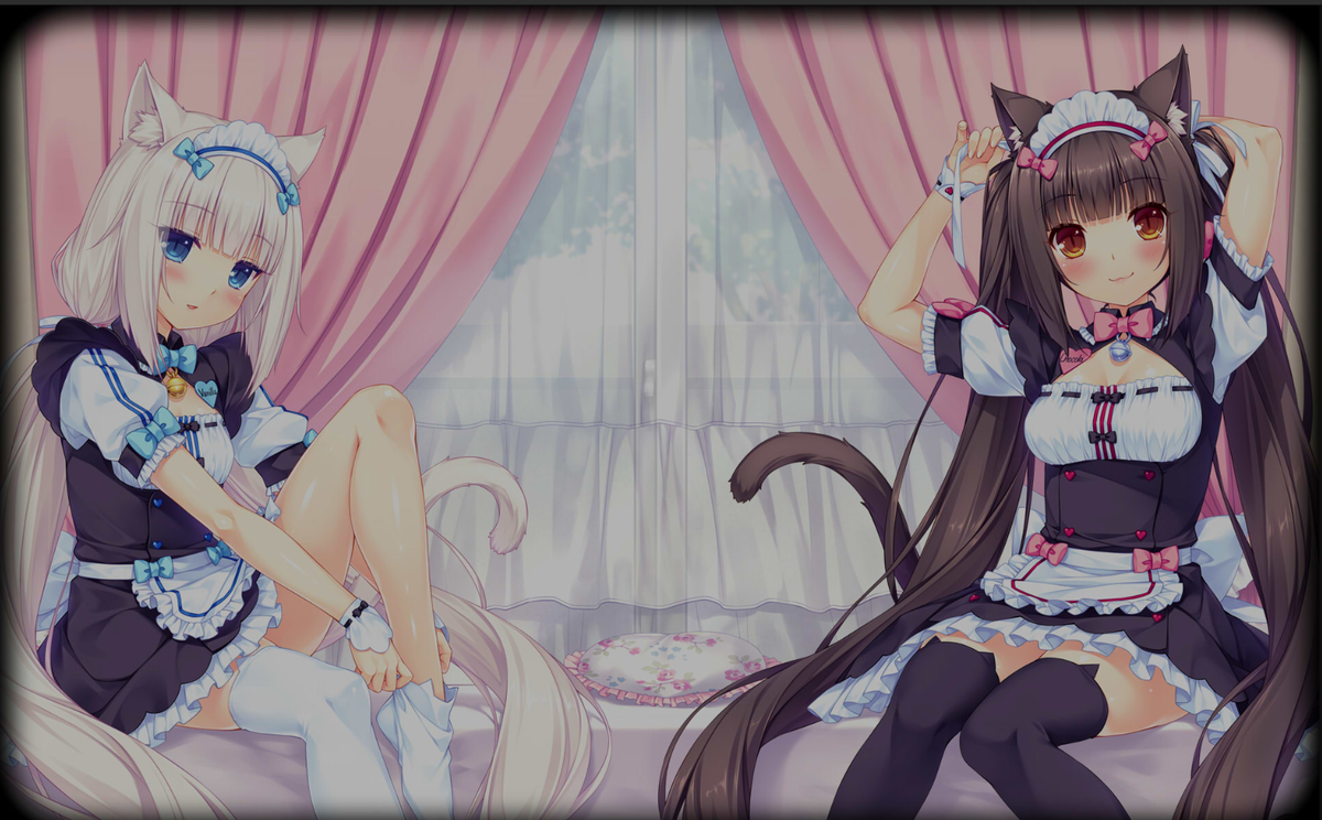  Chocola & Vanilla Getting Ready из игры  NEKOPARA VOL.2 , цена 350-500р
