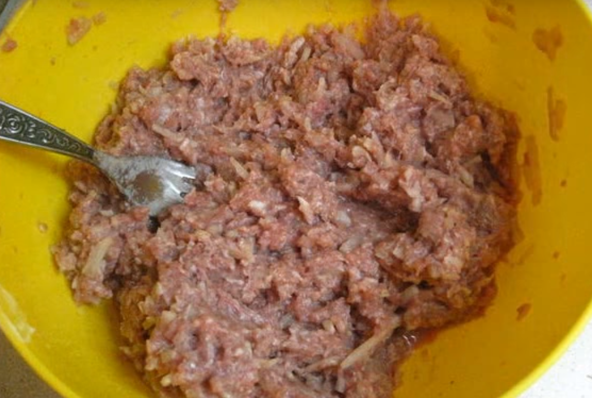 Готовый фарш.