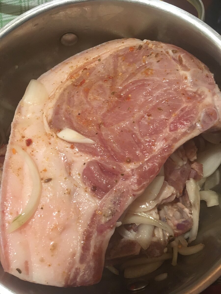 Шашлык из корейки