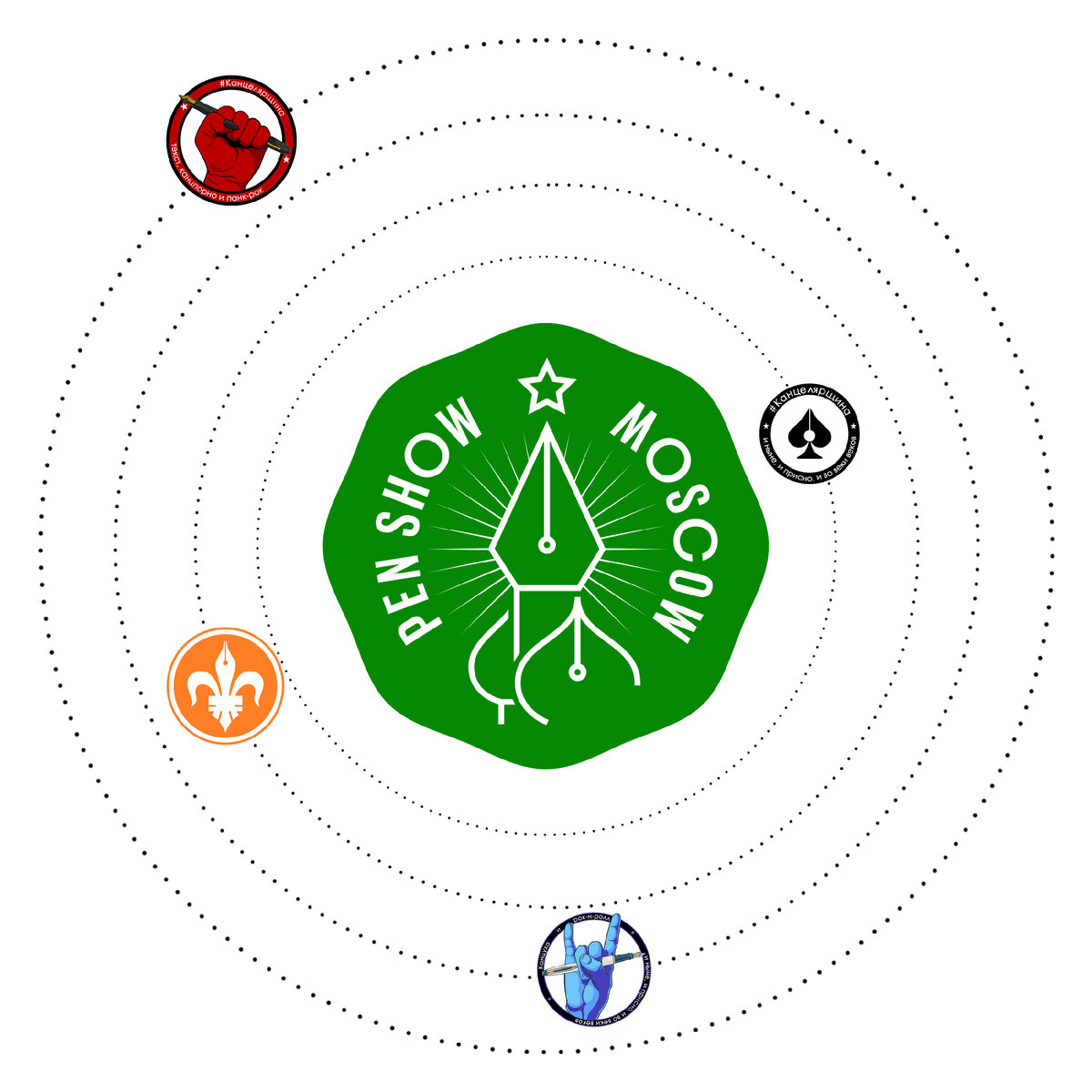 Moscow Pen Show + Канцмен = тугевер форевер!