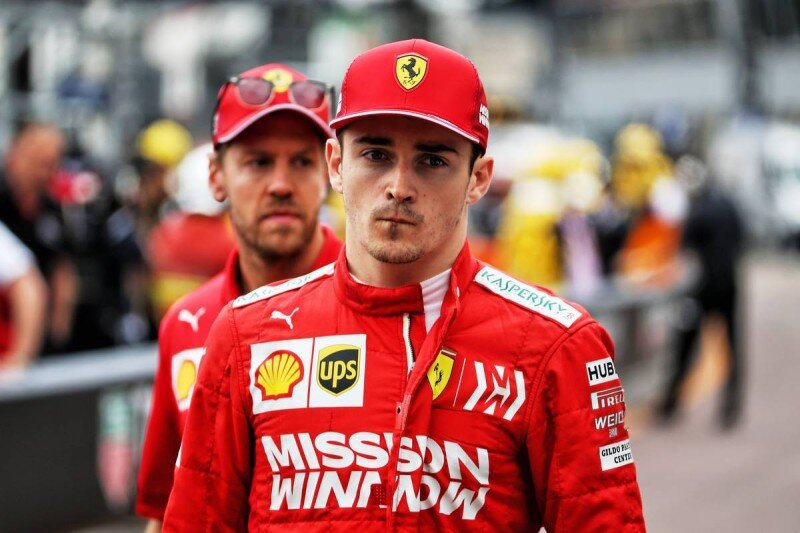 Шарль Леклер и Себастьян Феттель - Ferrari 