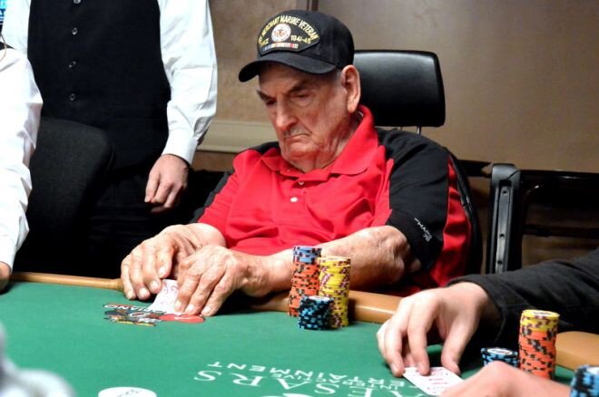 Уильям Вотчер , 94 года — на главном событии WSOP
