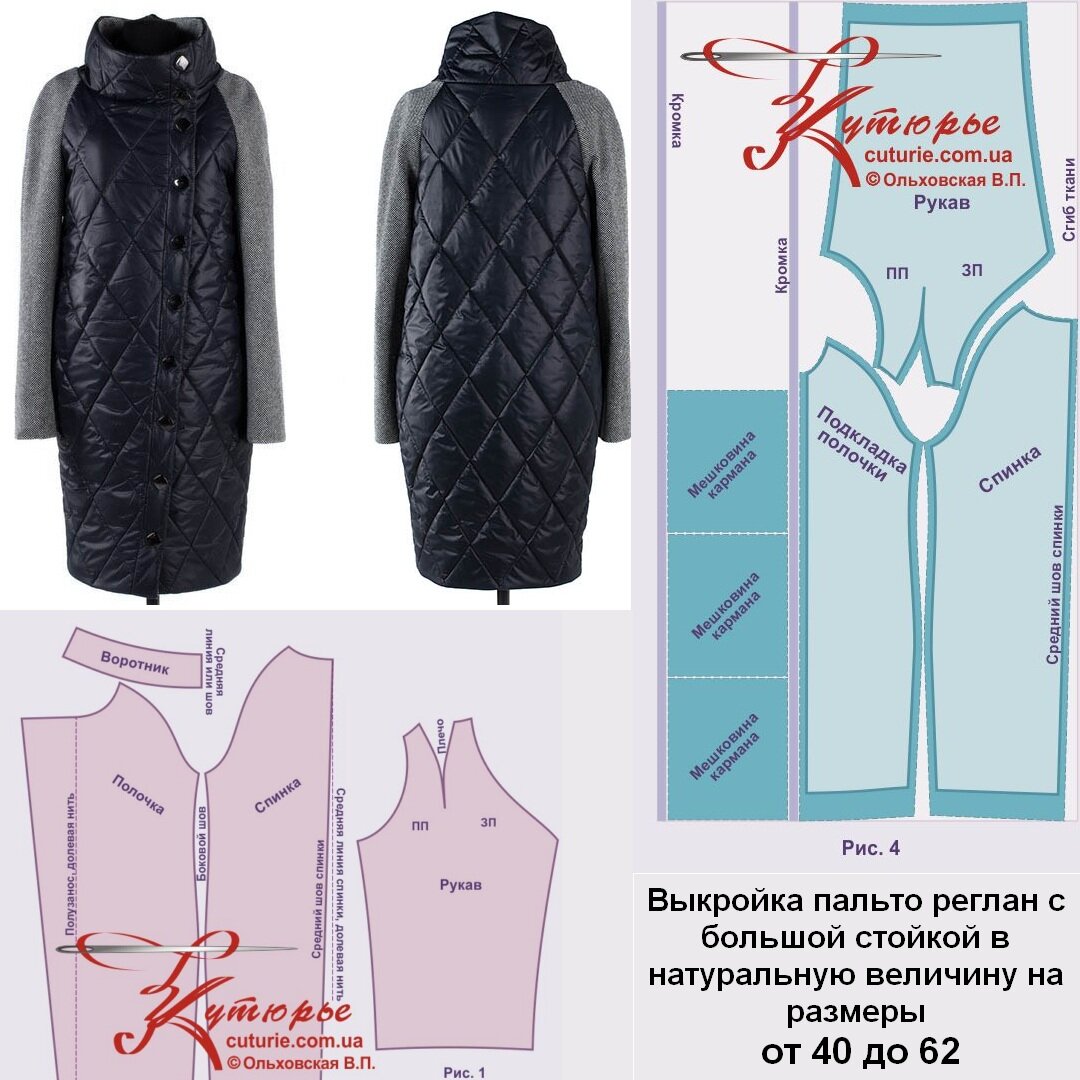 Шьем двубортное пальто — slep-kostroma.ru