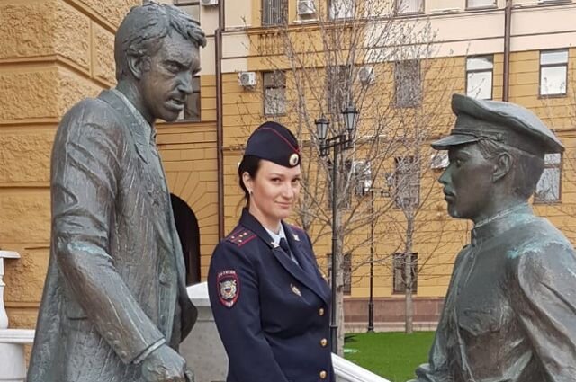 С Глебом Жегловым и Владимиром Шараповым на Петровке, 38. © / Из личного архива