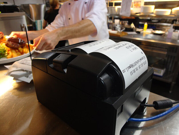 Вот из такой штуки выползают злосчастные чеки:) 