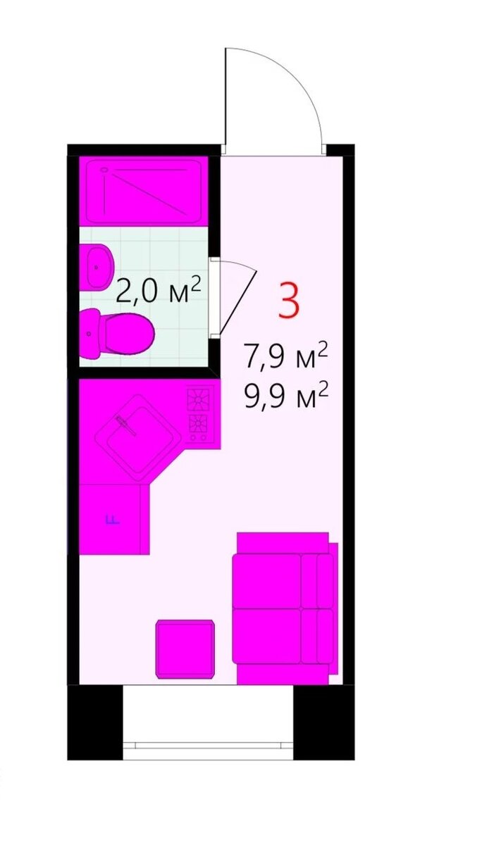 Схемы мини-студии. 