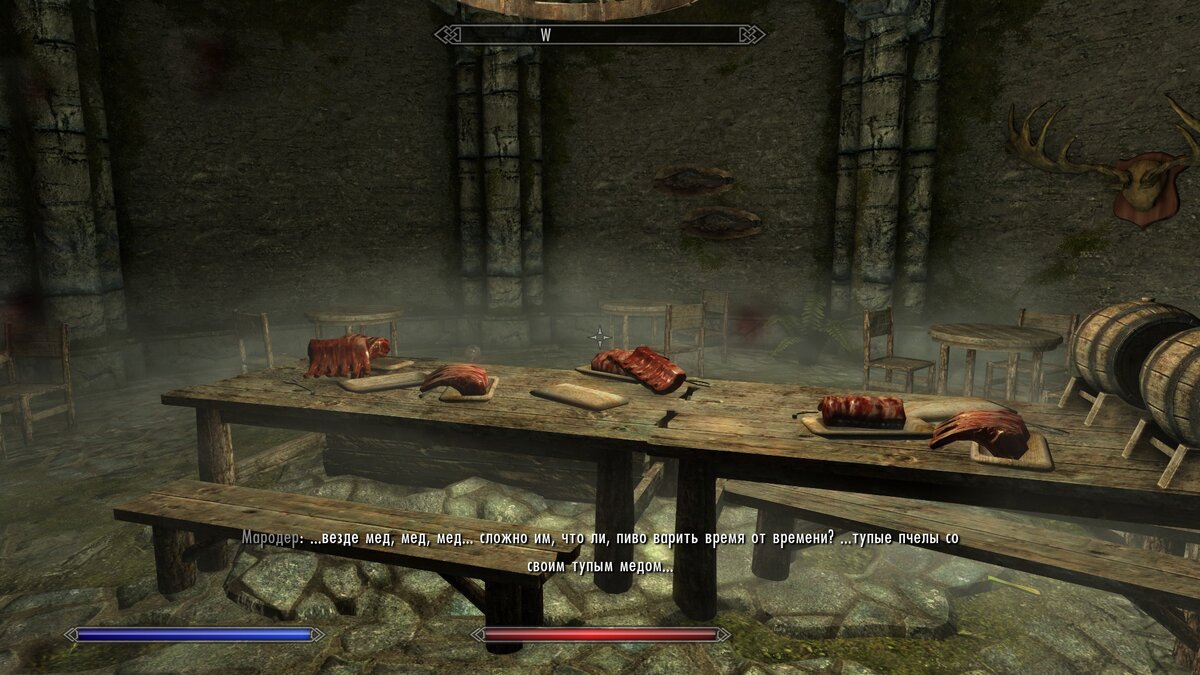 Слабый волк стал обедом для бандитов