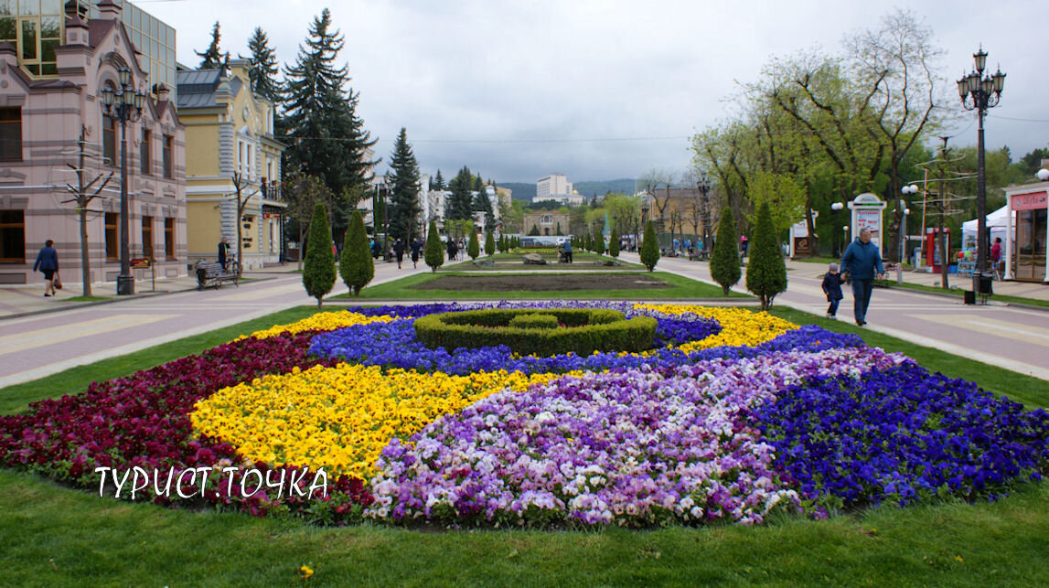 Курортный бульвар в Кисловодске