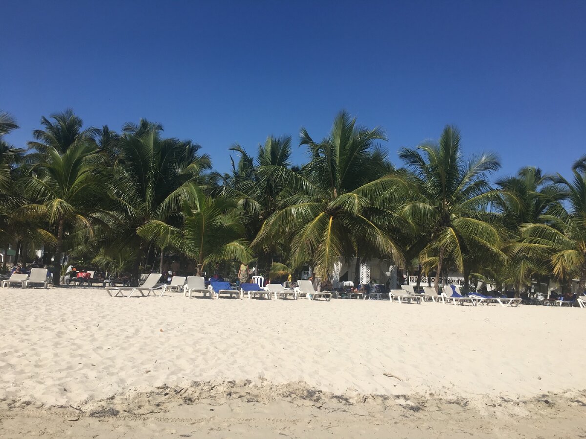 Пляж в Доминикане (фото автора)