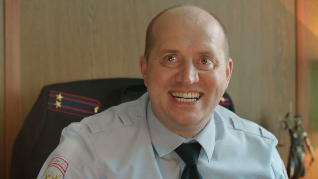 Кадр из сериала "Полицейский с рублевки" 