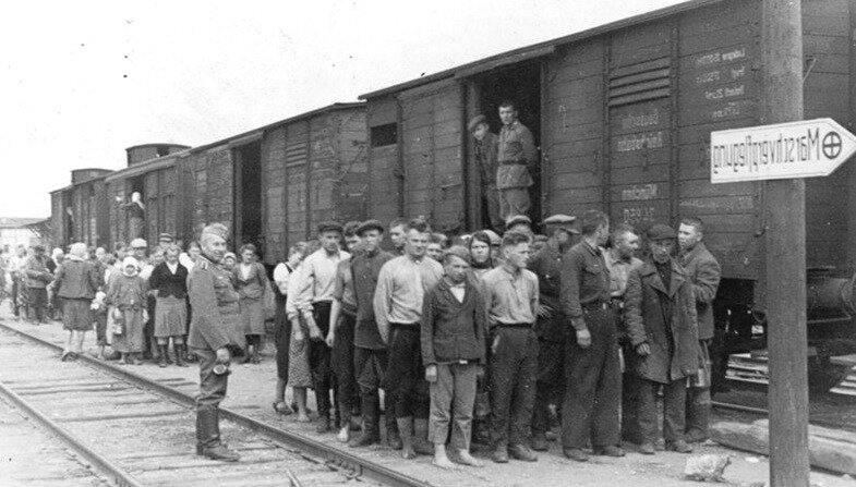 отправка советских граждан на работы в Германию