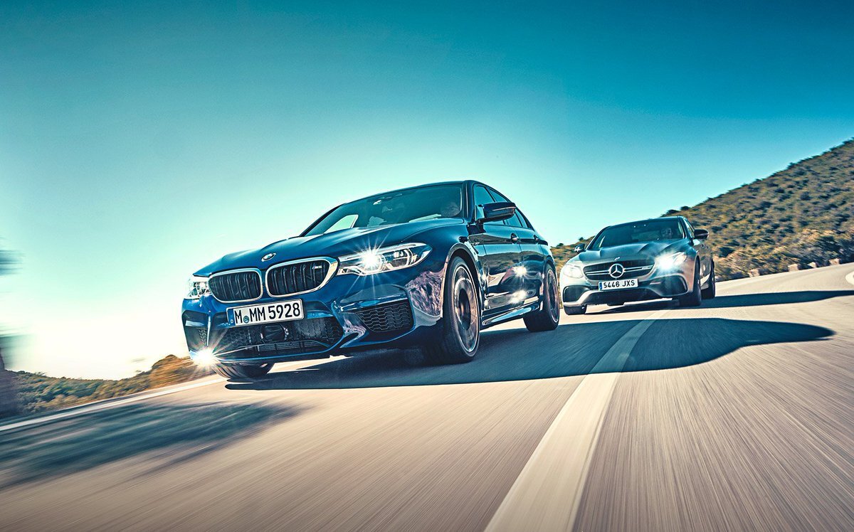 BMW m5 f90 vs Mercedes e63 AMG